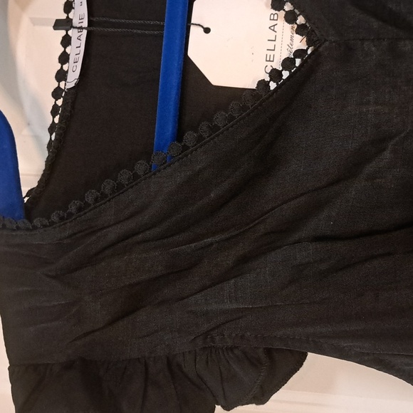 NWT CELLABIE Elegant Black Sleeveless Dress - Picture 2 of 4